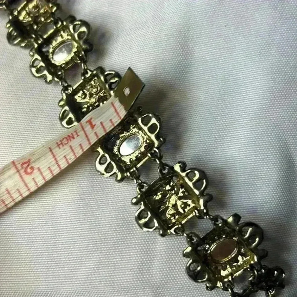 Vintage statement bracelet rare multi color bracelet - Picture 6 of 6